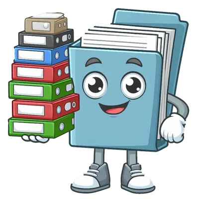 AI generated mascot illustration for JobDescriptions.fyi